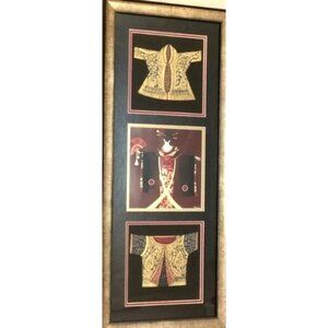 Vintage Japanese Framed and Signed Artwork Featuring a Geisha CC01-D